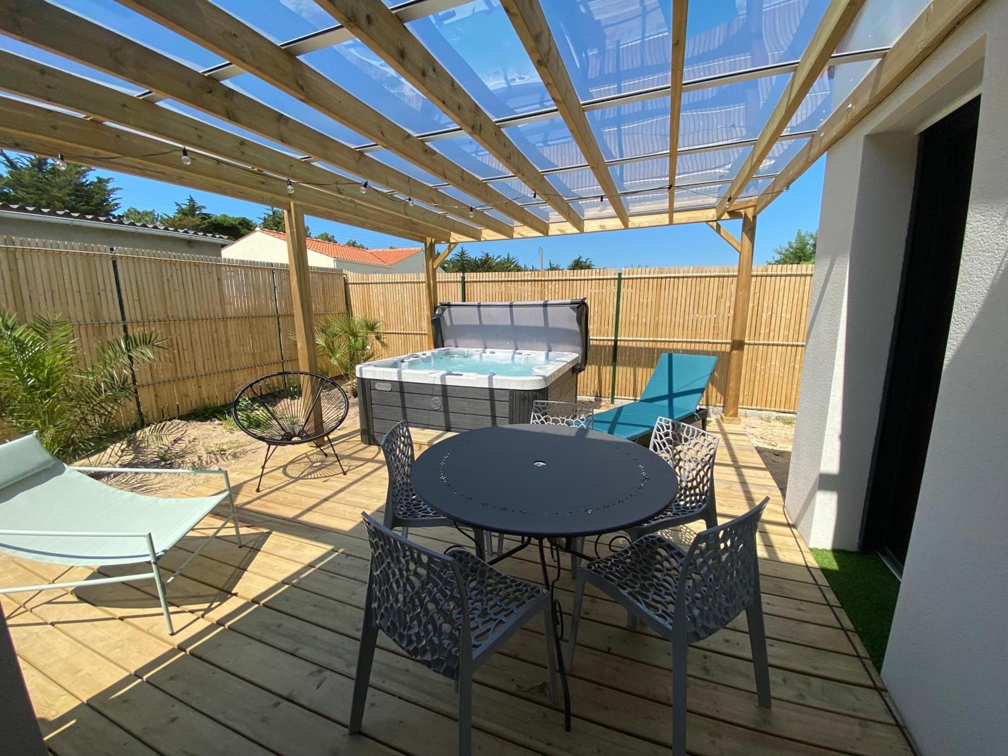 Apb Spa Locations Avec Jacuzzi Privatif Saint-Jean-de-Monts Exterior foto